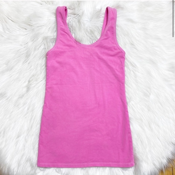 Victorias Secret Pink Stretchy Tank - Picture 3 of 5